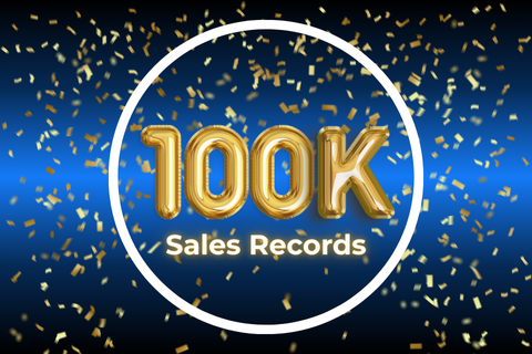 Milestone: 100,000 Confirmed Sales